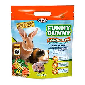 Racao Funny Bunny Delicias da Horta 1.8kg