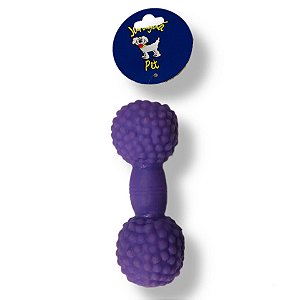 Brinquedo Halteres Pqueno C/apito J.Pet