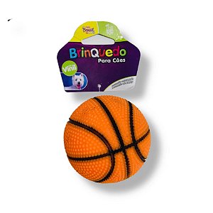 Brinquedo Vinil Bola Basquete 6,5cm (the Pet