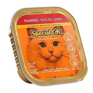 Pate Special Cat Filhote Carne 100gr