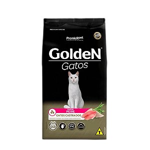 Racao Golden Gatos Cast. Peixe 1 Kg
