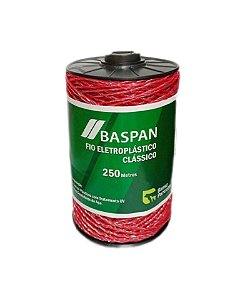 Fio Cerca Eletroplastico  Baspan Classico Laranja 250mts