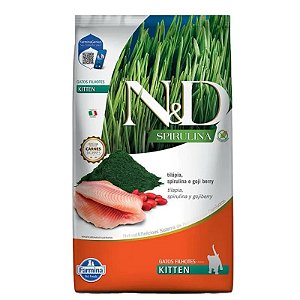 Racao Nd Spirulina Fel Kitten Tilapia 1,5kg