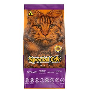 Racao Special Cat Castrados 10,1kg