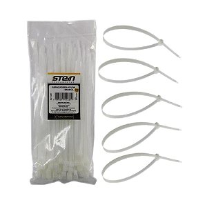 Abracadeira Nylon Branca 200mmx4,8mm - Cassul