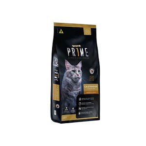 Racao Special Prime Cat castrados Frango e Arroz 10,1kg