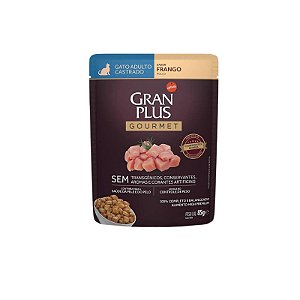 Sache Gran Plus Gato Castrado Frango 85g