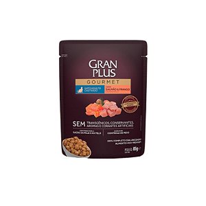 Sache Gran Plus Gato Castrado Salmao e Frango 85g
