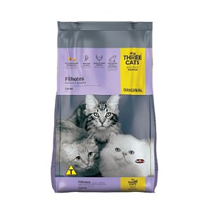 Racao Three Cats Original Filhotes 10,1kg