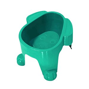 Comedouro Plastico Pra Cao Alto Cores Variadas 1000ml - Murano