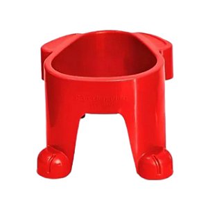 Comedouro Plastico Pra Cao Alto Cores Variadas 300ml - Murano