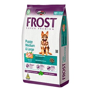 Racao Frost Puppy Medium Large Sc 15kg