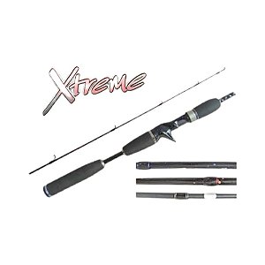 Vara Carretilha Xtreme Carbono 4-8kg 1,40m Media Leve Xv-1974