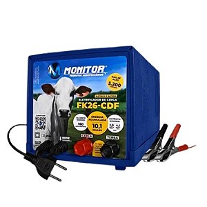 Eletrificador Monitor 160km Fk26-Cdf Luz/ Bateria
