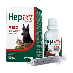 Hepvet Suspensao 60ml Vetnil