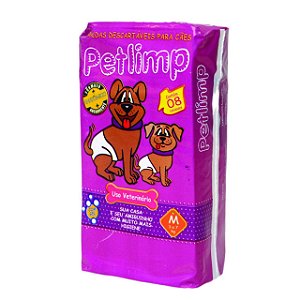Fralda Higienica Pet Limpo Md de 3 Ate 7kg  - Forpets
