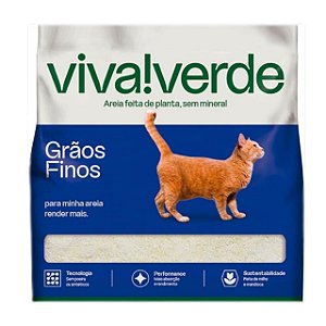 Areia Viva Verde Graos Finos 10kg
