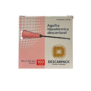 Agulha 40x12 Rosa