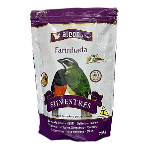 Racao Farinhada Silvestres Alcon Club 250gr