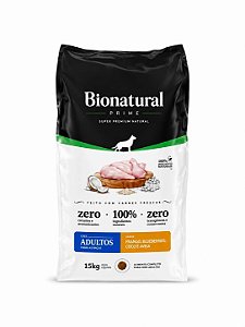 Racao Bionatural Caes Rmg Adultos Frango 15 Kg
