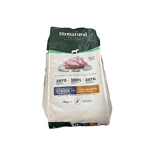 Racao Special Bionatural Caes Rmg Senior 7+ Frango 15 Kg