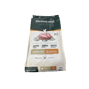 Racao Special Bionatural Gatos Castrados Frango 7,5 Kg