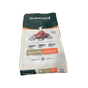 Racao Special Bionatural Gatos Castrados Salmao 7,5 Kg
