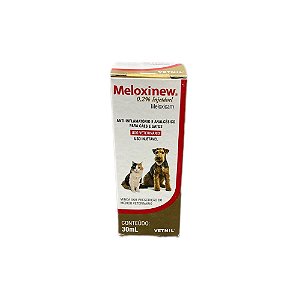 Meloxinew 0,2% Inj 30ml - Vetnil