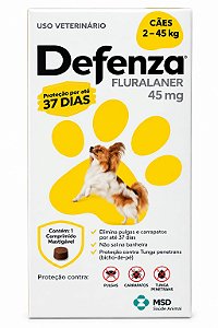 Defenza 45mg 2kg à 4,5kg - Msd