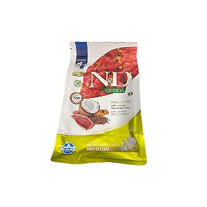 Racao Nd Quinoa Canine Adult Skin Pato 0,8kg