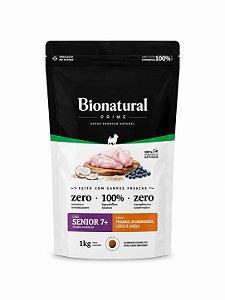 Racao Bionatural Caes R.P Senior +7 Frango 1kg