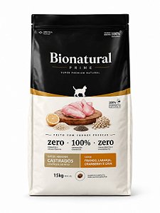 Racao Special Bionatural Gatos Ad Castrado Frango 1,5kg