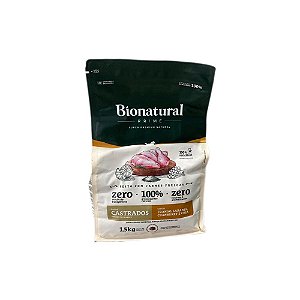 Racao Special Bionatural Gatos Ad Castrado Frango 1,5kg