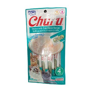 Churu Atum Frango e Caranguejo - Pct 4un