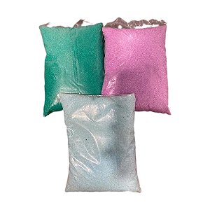 Areia Para Aquario Todas as Cores - Murano
