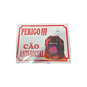 Placa G - Cao Nervoso