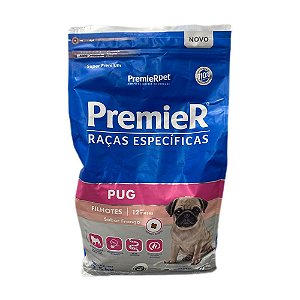 Racao Premier Pug Filhote 2,5 Kg