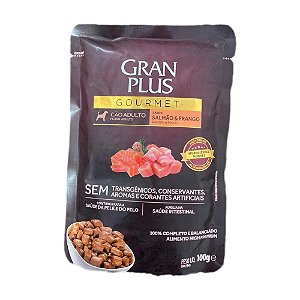 Sache Gran Plus Cao Adulto Salmao e Frango 100g