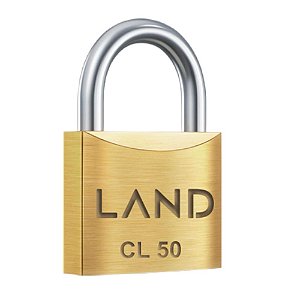 Cadeado 50mm Land Caixa Latao - Oi Brasil