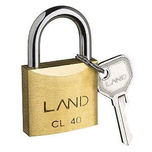 Cadeado 40mm Land Caixa Latao - Oi Brasil