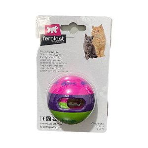 Brinquedo Pra Gato Bola Dispenser - Ferplast