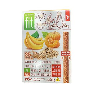 Petisco Onebyone Fit Sabor Banana Abobora e Aveia 50g