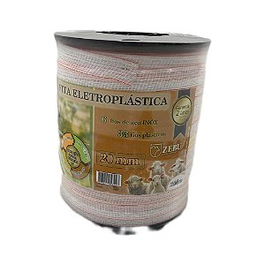 Fita Eletroplastica 20mm 200mt - Zebu