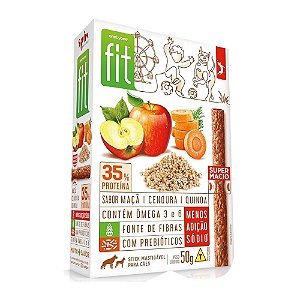 Petisco Onebyone Fit Sabor Maca Cenoura e Quinoa 50g