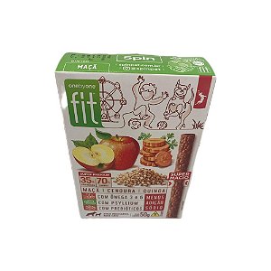 Petisco Onebyone Fit Sabor Maca Cenoura e Quinoa 50g