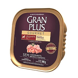 Pate Gran Plus Cao Filhote Frango 300g