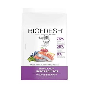 Racao Biofresh Gatos Ad Salmao 7,5kg