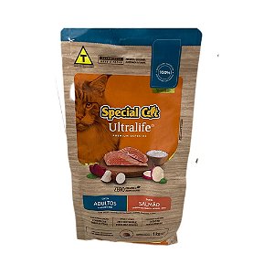 Racao Special Ultralife Cat Ad Salmao 1kg