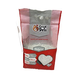 Granulado Great Pet White Snow Natural - 4kg