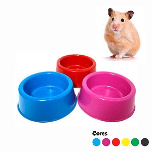 Comedouro Plastico P/ Hamster 65ml - Menplast